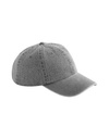 Czapka Niskoprofilowa Dzinsowa Bawelniana CB105 - Acid Grey