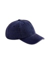 Czapka Niskoprofilowa Dzinsowa Bawelniana CB105 - Indigo