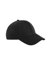 Czapka Z Daszkiem 6 Panelowa Odprowadzajaca Wilgoc Siatkowa CB165 - Black