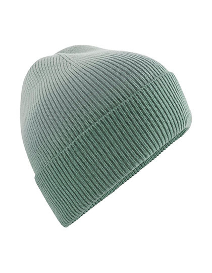 Czapka Dzianinowa Jednowarstwowa Unisex CB533 - Dusty Green Dip Dye