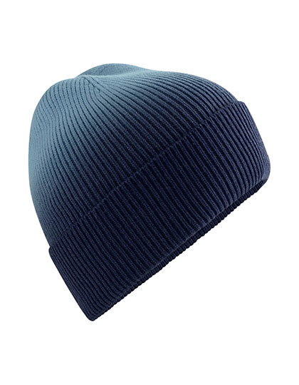Czapka Dzianinowa Jednowarstwowa Unisex CB533 - Navy Dip Dye