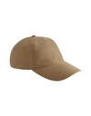 Czapka 5-panelowa Niskoprofilowa Bawelna Twill CB66 - Biscuit