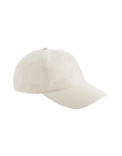 Czapka 5-panelowa Niskoprofilowa Bawelna Twill CB66 - Natural