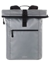 Plecak Kurierski na Kolkach Plandeka na Laptopa HF6511 - Medium Grey