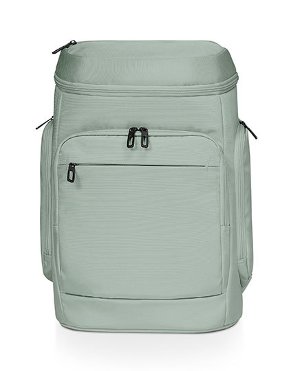 Plecak na laptopa z recyklingu HF8069 - Green-Gray