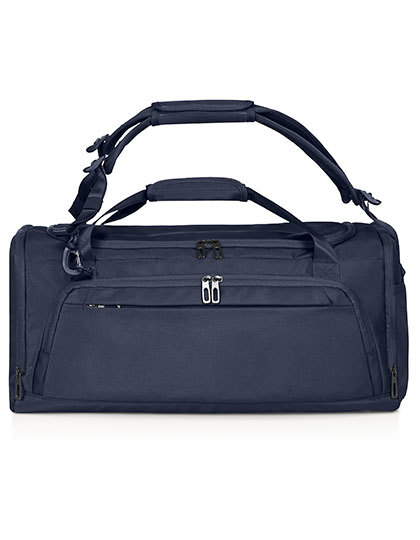 Torba Sportowa Podrozna z Funkcja Plecaka Recykling HF8070 - Navy
