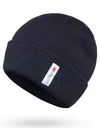Czapka Dzianinowa z Wywinieciem Izolacja Thinsulate KX180 - Dark Navy