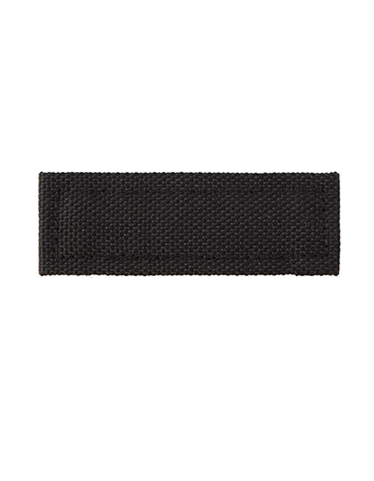 Panel Identyfikacyjny Z Rzepem Poliester Oxford KX182 - Black