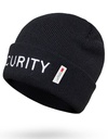 Czapka Dzianinowa z wywinieciem Izolacja Thinsulate Security KX185 - Black