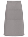Fartuch Bistro Bardzo Duzy Tkanina Diagonalna KY161 - Basalt Grey (ca. Pantone 4276C)