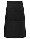 Fartuch Bistro Bardzo Duzy Tkanina Diagonalna KY161 - Black