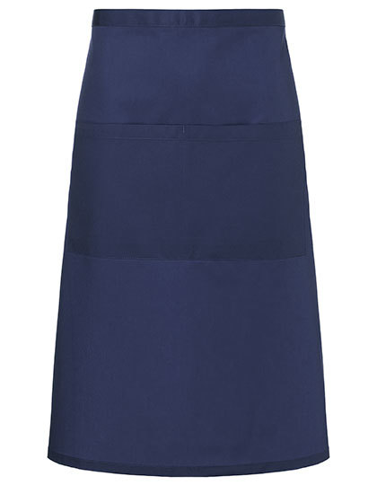 Fartuch Bistro Bardzo Duzy Tkanina Diagonalna KY161 - Navy