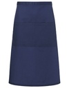 Fartuch Bistro Bardzo Duzy Tkanina Diagonalna KY161 - Navy