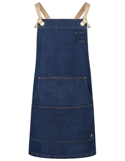 Fartuchy denim KY166 - Denim Blue