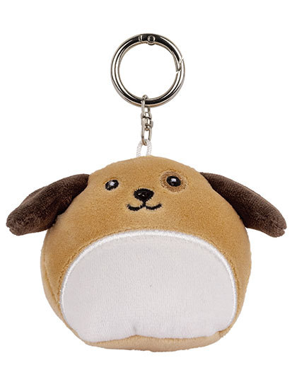 Brelok Pluszowy Poliester MM026 - Dog Lightbrown