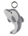 Brelok Pluszowy Poliester MM026 - Dolphin Grey