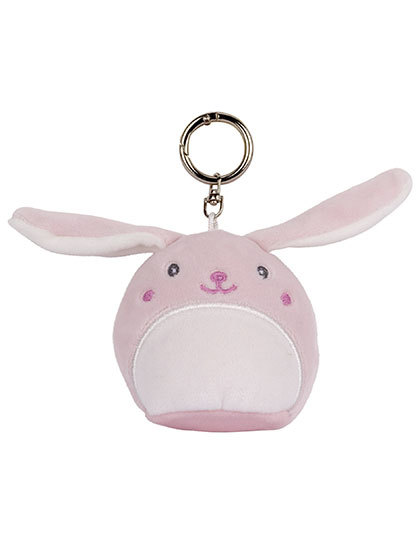 Brelok Pluszowy Poliester MM026 - Pink Bunny