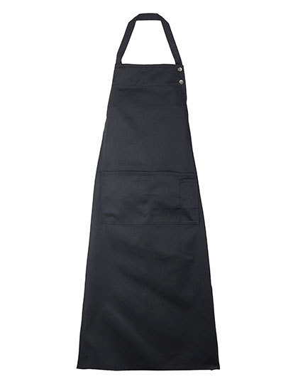 Fartuch z kieszeniami Poliester z recyklingu NB4454 - Deep Black