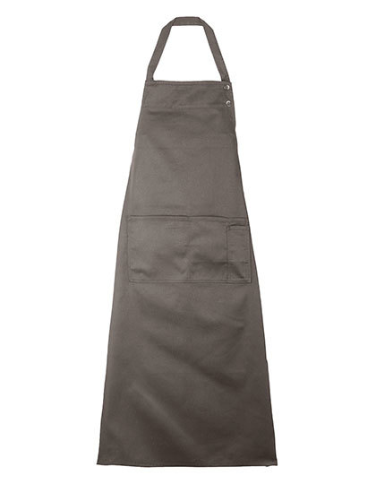 Fartuch z kieszeniami Poliester z recyklingu NB4454 - Soft Gray