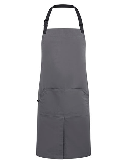 Fartuch Roboczy Ripstop Poliester Bawelna PW023 - Dark Grey (ca. Pantone 425C)