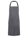 Fartuch Roboczy Ripstop Poliester Bawełna PW023 - Dark Grey (ca. Pantone 425C)