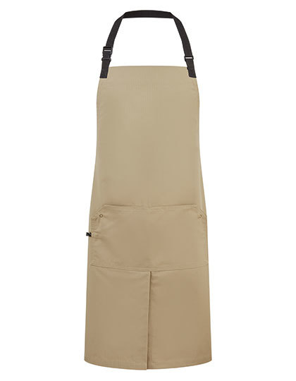 Fartuch Roboczy Ripstop Poliester Bawelna PW023 - Khaki (ca. Pantone 7536C)
