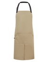Fartuch Roboczy Ripstop Poliester Bawelna PW023 - Khaki (ca. Pantone 7536C)