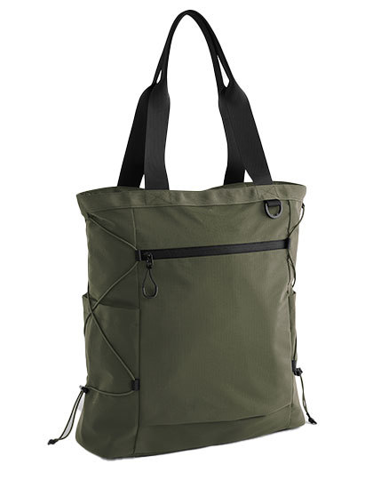 Torba Shopper Ripstop Recykling QD280 - Olive Green