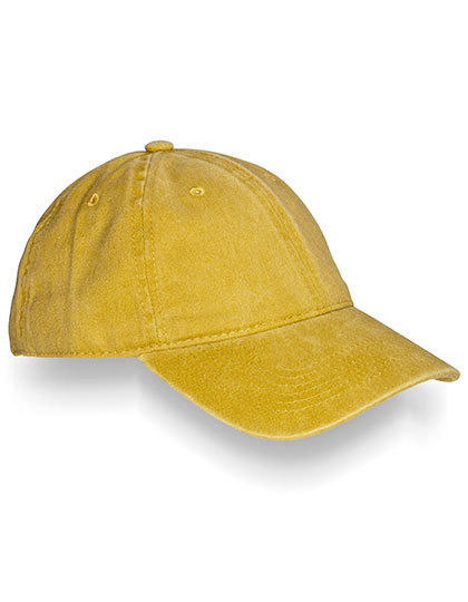 Czapka z daszkiem Niskoprofilowa Bawelniana Prana RH092 - Vintage Mustard