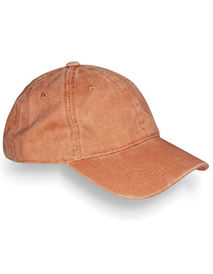 Czapka z daszkiem Niskoprofilowa Bawelniana Prana RH092 - Vintage Orange