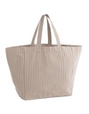 Torba Plazowa Bawelna Poliester Paski WM677 - Biscuit Stripe