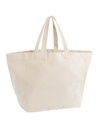 Torba Plazowa Bawelna Poliester Paski WM677 - Natural