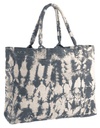 Torba na zakupy Tie Dye z recyklingu WM930 - Natural Black Tie Dye