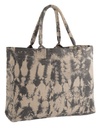 Torba na zakupy Tie Dye z recyklingu WM930 - Sand Black Tie Dye