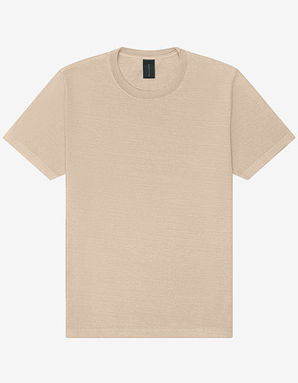 Koszulka Męska Oversize Bawełniana Dekatyzowana BL4810GD - Khaki