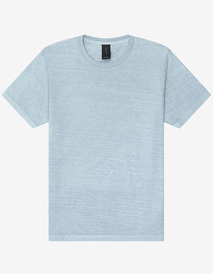 Koszulka Męska Oversize Bawełniana Dekatyzowana BL4810GD - Light Washed Denim
