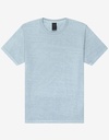 Koszulka Męska Oversize Bawełniana Dekatyzowana BL4810GD - Light Washed Denim