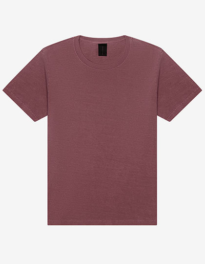 Koszulka Meska Oversize Bawelniana Dekatyzowana BL4810GD - Washed Maroon