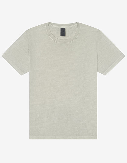 Koszulka Męska Oversize Bawełniana Dekatyzowana BL4810GD - Washed Thyme