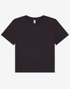 Koszulka Damska Boxy Oversize Bawelniana BL6110 - Dark Grey Solid
