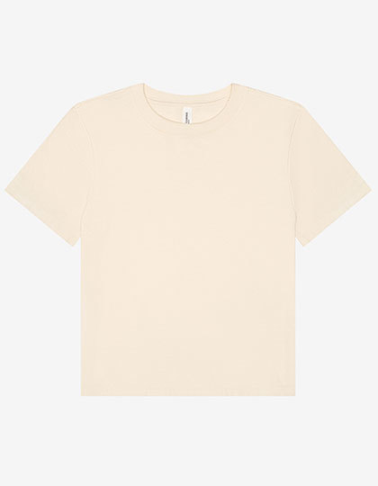 Koszulka Damska Boxy Oversize Bawelniana BL6110 - Natural