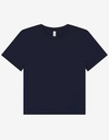 Koszulka Damska Boxy Oversize Bawelniana BL6110 - Navy