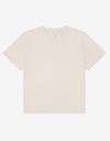 Koszulka Damska Boxy Oversize Bawelniana BL6110 - Vintage White