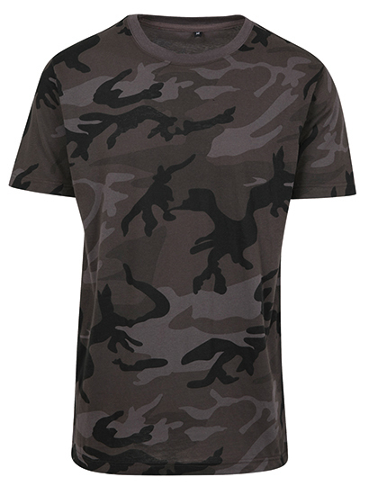 Koszulka Dluga Slim Bawelniana Moro BY109 - Dark Camo