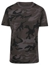 Koszulka Dluga Slim Bawelniana Moro BY109 - Dark Camo
