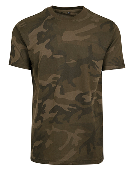 Koszulka Dluga Slim Bawelniana Moro BY109 - Olive Camo