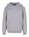 Bluza z Kapturem Nowoczesny Kroj Miekki Material BY315 - Heather Grey