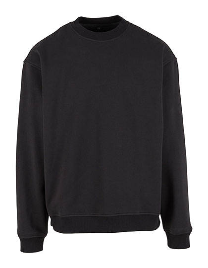 Bluza Luzny Kroj Bawelna Poliester BY409 - Black
