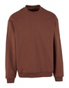 Bluza Luzny Kroj Bawelna Poliester BY409 - Chocolate Brown