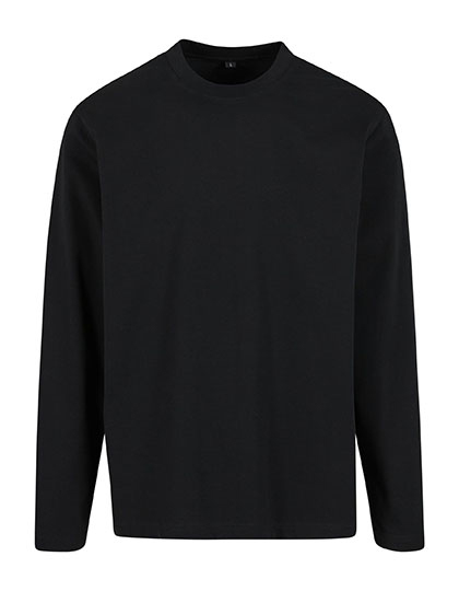 Koszulka Meska Oversize Bawelna Poliester BY420 - Black